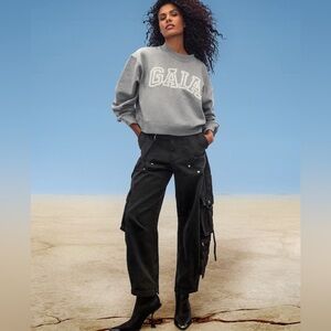 NWT Gap x Cult Gaia Barrel Cargo pants size 4